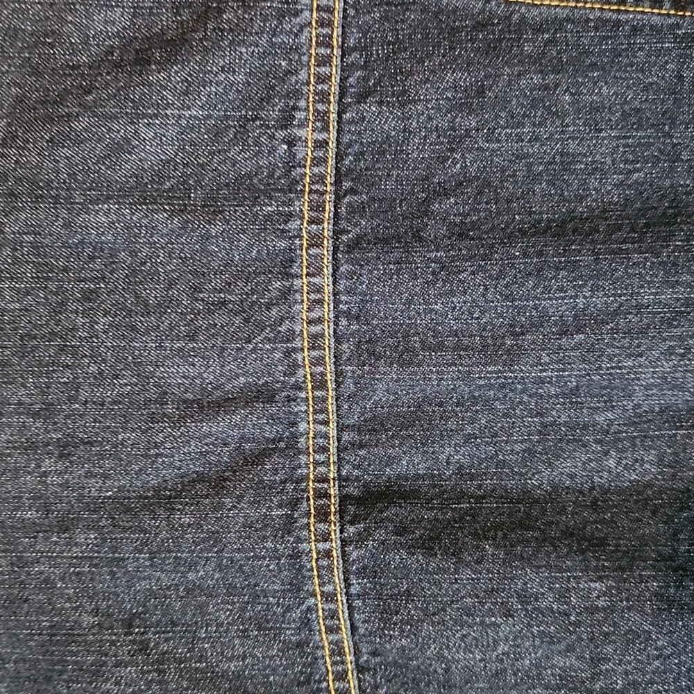 New York & Co Zip Front Denim Jean Jacket Size XS Western - Picture 6 of 6